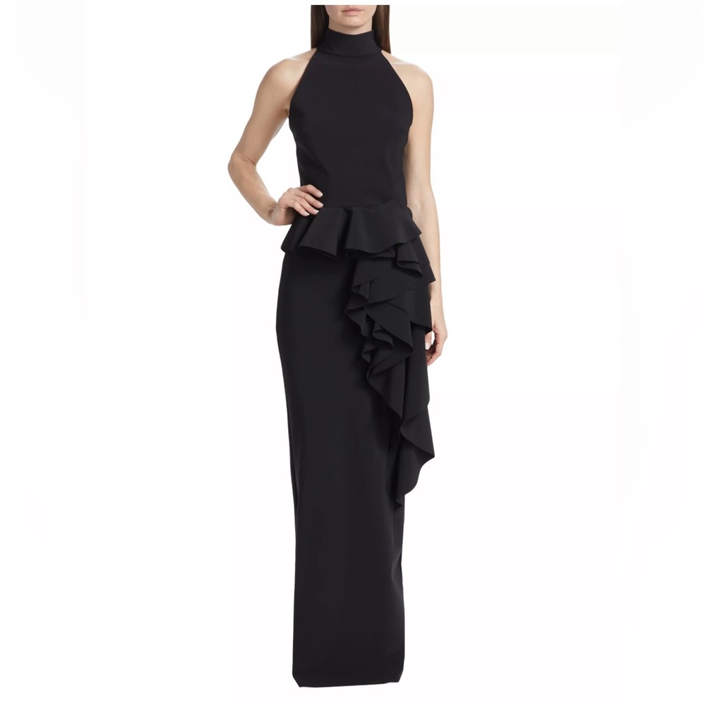 Chiara Boni Black Maxi Dress